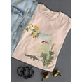 thumbnail image 3 of Illustrated State-florida T-Shirt Women -Jacob Green Designs, Female 5X-Large, 3 of 4
