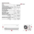 thumbnail image 3 of Minisplit Inverter X 220v 1 Tonelada Solo Frió (12000 btu) Mirage SETCMF121k, 3 of 3