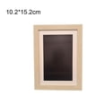 thumbnail image 4 of Picture Frame Decorative Elastic Band Rectangular Wall-mounted Replacement Photography Painting Display Frames Natural Color 10.2*15.2cm, 4 of 10