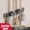 Gray 1, variant on Non Perforated Mop Rack Iron Wall Mounted Mop Broom Storage Rack Home Storage And Storage Shelf Multi Scenario Use
