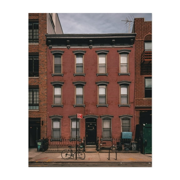 Williamsburg Residential 01 - Brooklyn New York Photography Unframed Wall Art Print 5 x 7 inches