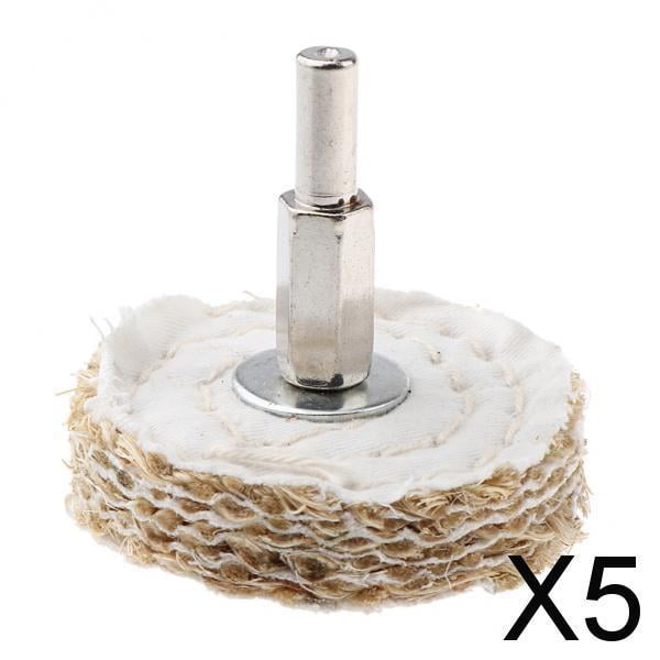5x 1 Pieza Cepillo de Rueda de Pulido Soledad Material Resistente Al Desgaste 5 piezas