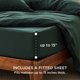 thumbnail image 2 of Juego de cama Bedsure, funda de edredón tamaño king con sábana bajera, 2 of 9