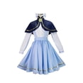 thumbnail image 3 of Disfraz de Anime Sakura Kinomoto Tomoyo Daidouji, traje de falda, traje de mujer, capa, falda, traje de fiesta, disfraz de Halloween, 3 of 4