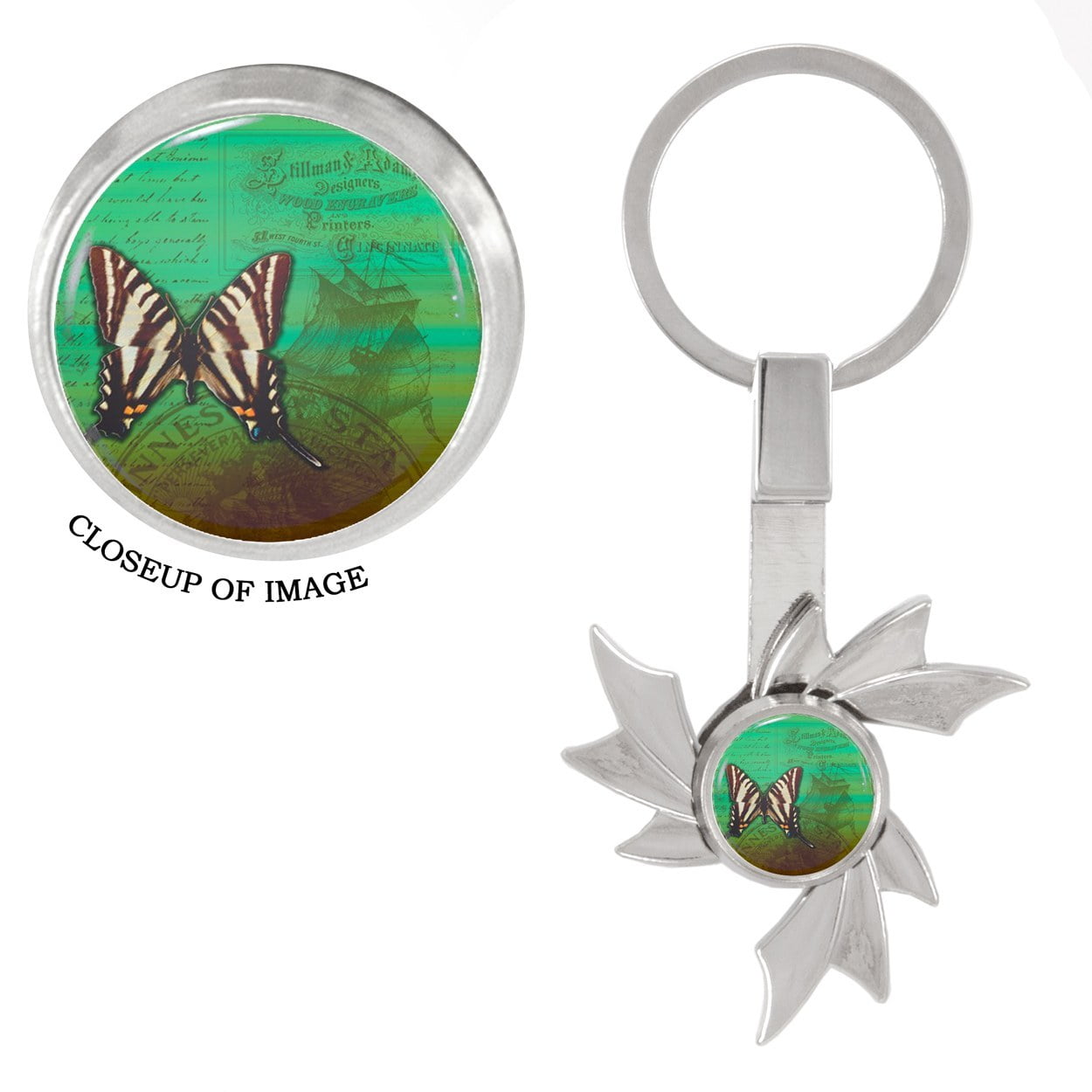 butterfly fidget spinner