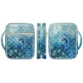 thumbnail image 6 of FOR U DESIGNS Peacock Pattern Bible Cover Portable Bible Carrying Case Lightweight Church Bag Bible Protective Bible Carrier Tote Bag Christian Gifts Accessories, 6 of 7