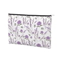 thumbnail image 2 of Haiem Lavender Flowers Music Lover Merch Makeup Bag, Cosmetic Bag,Singer Fans Cosmetic Bag, Portable Stationary Storage Organizer, Travel Makeup Bag, 2 of 8