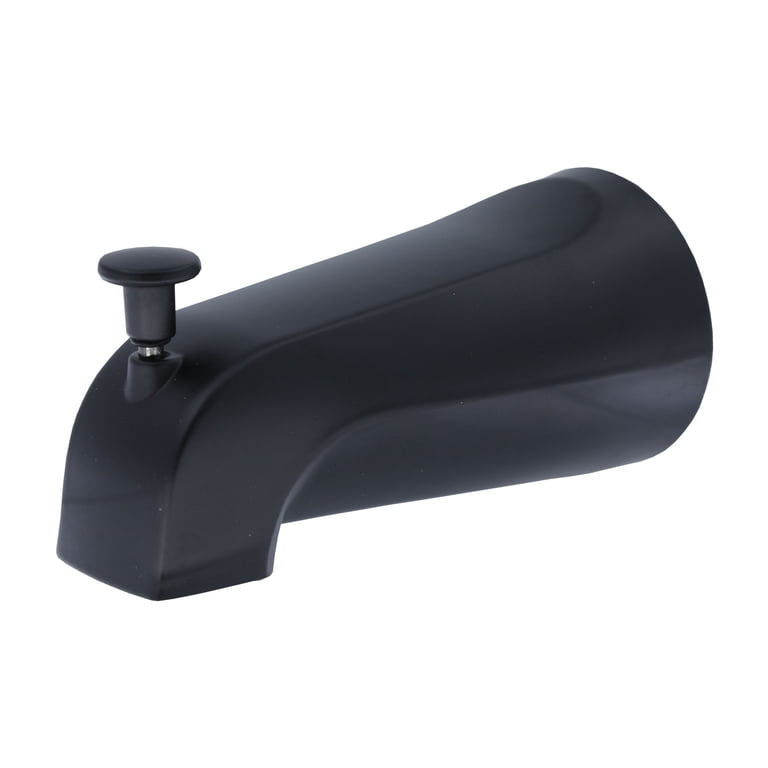 Danco Diverter Tub Spout, Matte Black 5-Inch Reach photo 1