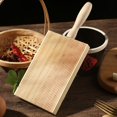 thumbnail image 2 of ENJOYW Practical Pasta Board Easy Operation Wood Stripe Shaped Spaghetti Pasta Maker Mold for Kitchen Pasta Board, 2 of 7