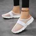 thumbnail image 2 of Wovix Women'S Slipper Mesh Solid Shoes Breathable Walking Shoes Closed Toe Work Footwear Indoor Outdoor Shoes, 2 of 8