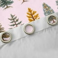 thumbnail image 4 of Manfei Cartoon Xmas Tree Curtains Pack of 2 (42x84 Each), Merry Christmas Curtains Blackout, Rustic Farmhouse Plant Bedroom Curtains, Curtains and Drapes Home Decor, 4 of 6