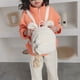 thumbnail image 5 of Minnieouse Mochila Infantil De Poliéster Confeccionada En Felpa Lisa Con Tirantes Ajustables De Felpa Mochilas Blanco, 5 of 6