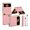 Gold Pink, variant on MonsDirect for 6.7 inch Samsung Galaxy Z Flip 3 5G 2021 Case with A Capacitance Pen, Two Hinge Protection Plating PC Frame Leather Grain Shockproof with S Pen Holder for Galaxy Z Flip 3, Black