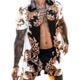 thumbnail image 1 of Conjunto Camisa Casual Para Hombre Conjunto Playa Hawaiana A, 1 of 3