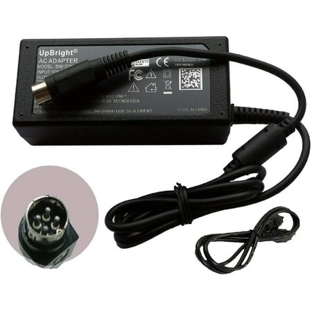 UPBRIGHT New 4 Prong AC Adapter For Compaq TFT 1725 LCD Monitor HP Power Supply Cable Cord Charger PSU