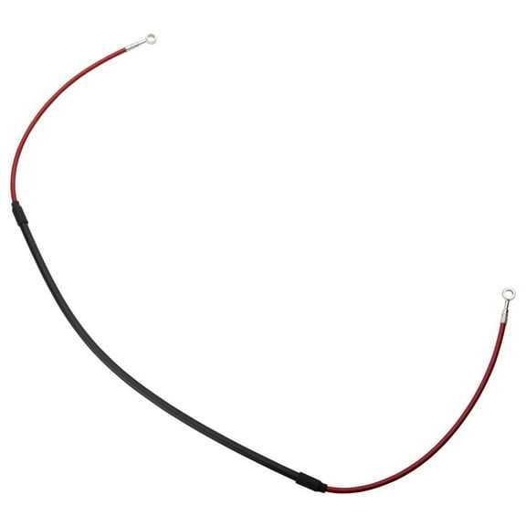 Tusk Front Motorcycle Steel Braided Brake Line Standard Length Red for Ktm 500 Exc 2012-2016