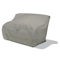 thumbnail image 1 of Duck Covers Weekend Water-Resistant 60 Inch Patio Loveseat Cover with Integrated Duck Dome, Moon Rock, 1 of 9