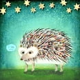 thumbnail image 2 of Verhoeven, Judy 12x12 White Modern Wood Framed Museum Art Print Titled - Porcupine for Thomas, 2 of 4