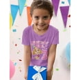 thumbnail image 2 of Tstars Nickelodeon Paw Patrol Skye Girls' T-Shirt - 3rd Birthday Gift - Toddler Kids - 5-6, Purple, 2 of 6
