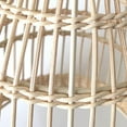 thumbnail image 3 of Rattan Lampshade Boho Scandi Hanging simple antique retro Handmade for Home Living Room, 3 of 9