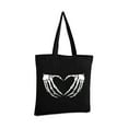 thumbnail image 2 of Awkward Styles Hand Skeleton Heart Tote Bag Skull Summer Bags Skull Accessories Gothic Gifts for He Dia de Los Muertos Accessories, 2 of 5