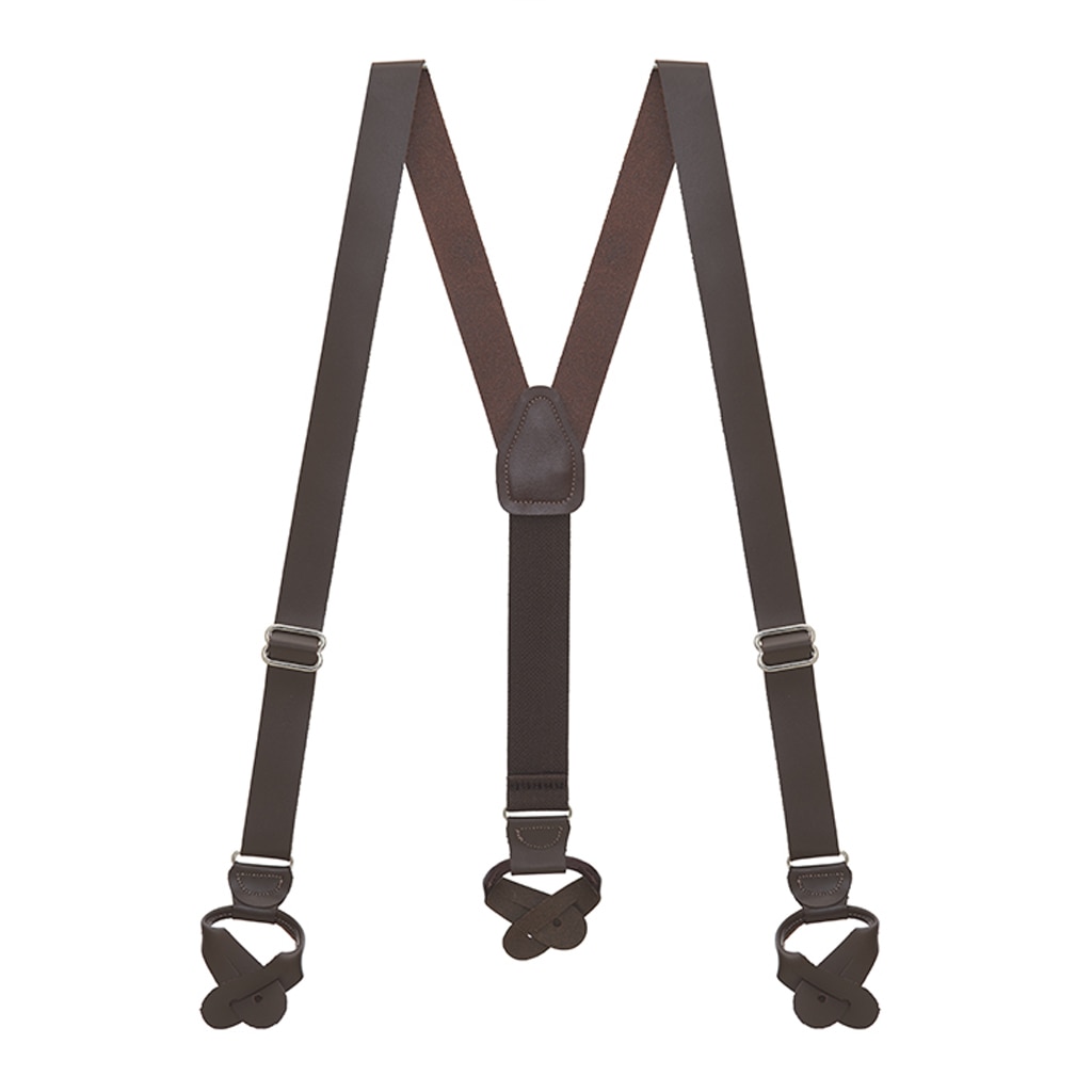Child Size SuspenderStore Mens Leather Strips For Button Suspenders