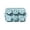 Blue, variant on 6-Cavity 3D Flower Silicone Cake Mold (Light Green), Floral Baking Mold for Cakes, Chocolates, Soaps & Candles, for Spring, Wedding & Mother's Day Parties