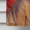 thumbnail image 4 of Carolines Treasures SC9418CHF 28 x 40 Po. Vizsla Flocons de Neige Rouges et Verts Drapeau de Maison de Noël en Toile, 4 of 4