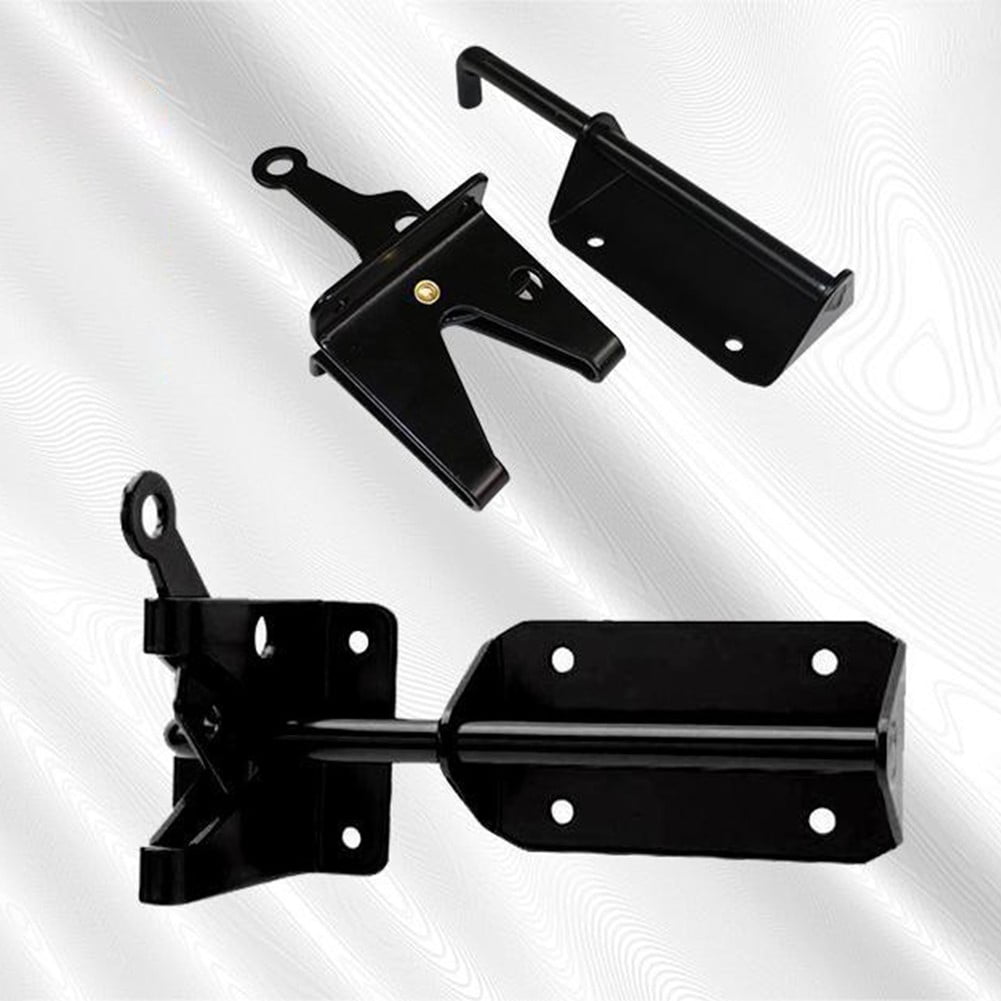 Door Latch Heavy Duty Door Bolt Lock Gate Latch Outdoor Garden Gates Fence Bolt Automatic Door Latch Lock Security Hardware