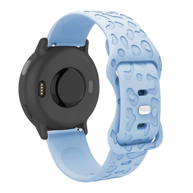 WIFKLSIIPG (20mm) Bracelet de Montre en Silicone Sportif Respirant Résistant à la Transpiration et Confortable à Porter Compatible avec Smartwatch