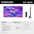 thumbnail image 6 of Samsung 100" Class Neo QLED 4K QN80F Samsung Vision AI Mini LED Smart TV 2025 - QN100QN80FFXZA, 6 of 29