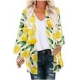 thumbnail image 2 of Nouveaux Hauts pour Femmes 2023 Mode Col Rond Grande Taille T-Shirt à Manches Longues Blouse Imprimée Automne Chandail en Molleton à Manches Longues pour Femmes, 2 of 5