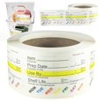 thumbnail image 1 of Etiquetas solubles para alimentos en stock, 5 x 7,6 cm, 500 etiquetas, 1 of 9