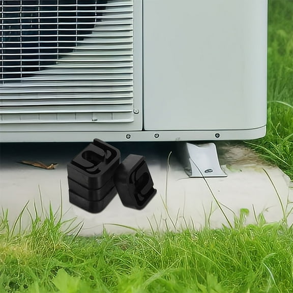 HONMEET 8Pcs Anti Vibration Anti Skid Pads for Air Conditioner Shock Absorbing Performance