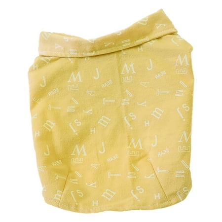 DOPI Pet Clothes Spring And Summer New Fadou Clothes Dog Shirt Summer Thin Print
