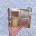 thumbnail image 5 of Michael Kors 35H1GTVW3V Jet Set Travel Large Double Zip Wristlet Pale Gold, 5 of 6