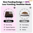 thumbnail image 4 of WHIPPY Slow Feeder Dog Bowls for Medium Large Dogs Pet Slow Feeding Food Bowl Prevent Bloating, 4 of 7