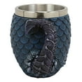 thumbnail image 4 of Ebros Medieval Elemental Blue Dragon Scale Egg With Wyrmling Mugs (Water Blue), 4 of 7