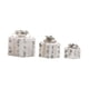 thumbnail image 2 of Caja de Regalo de Navidad con Luces Y Lazo, Cajas de Regalo Festivas Decorativas para Interior Y Exterior, Multiusos, 3 Uds. Estilo A, 2 of 8