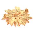 thumbnail image 2 of Crystal Flower Brooch, 2 of 2