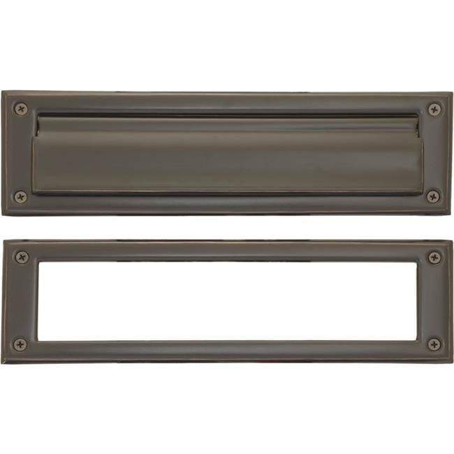 Chrome Finish Salsbury Industries 4075C Deluxe Solid Brass Mail Slot