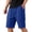 Blue-1, variant on akafmk Men's Casual Shorts with Pockets 7" Loose Lightweight for Workout Gym Running