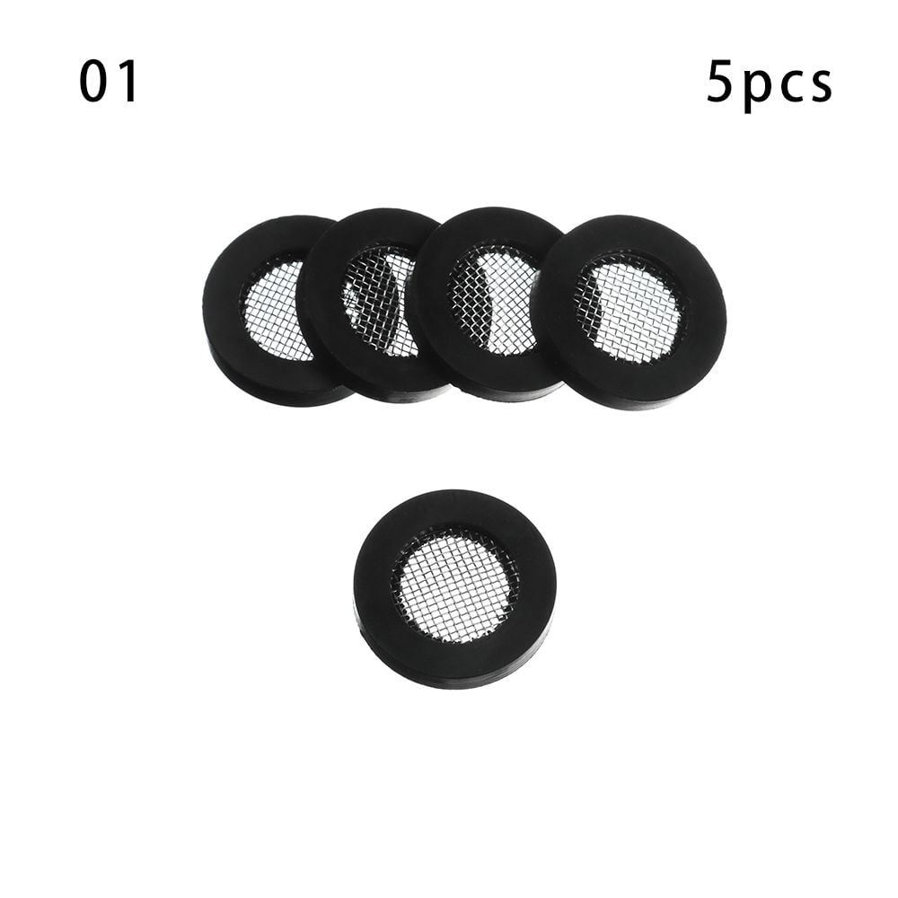5pcs Flat Rubber Gaskets Mesh Garden Supplies Replacement Washer Faucet
