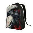 thumbnail image 2 of Fotbe Red Black Ink Style Bald Eagle Travel Laptop Backpack, Business Slim Sturdy Laptops Backpack, Water Resistant College School Computer Bag Gift for Men & Women Fits 15.6 Inch Notebook, 2 of 8