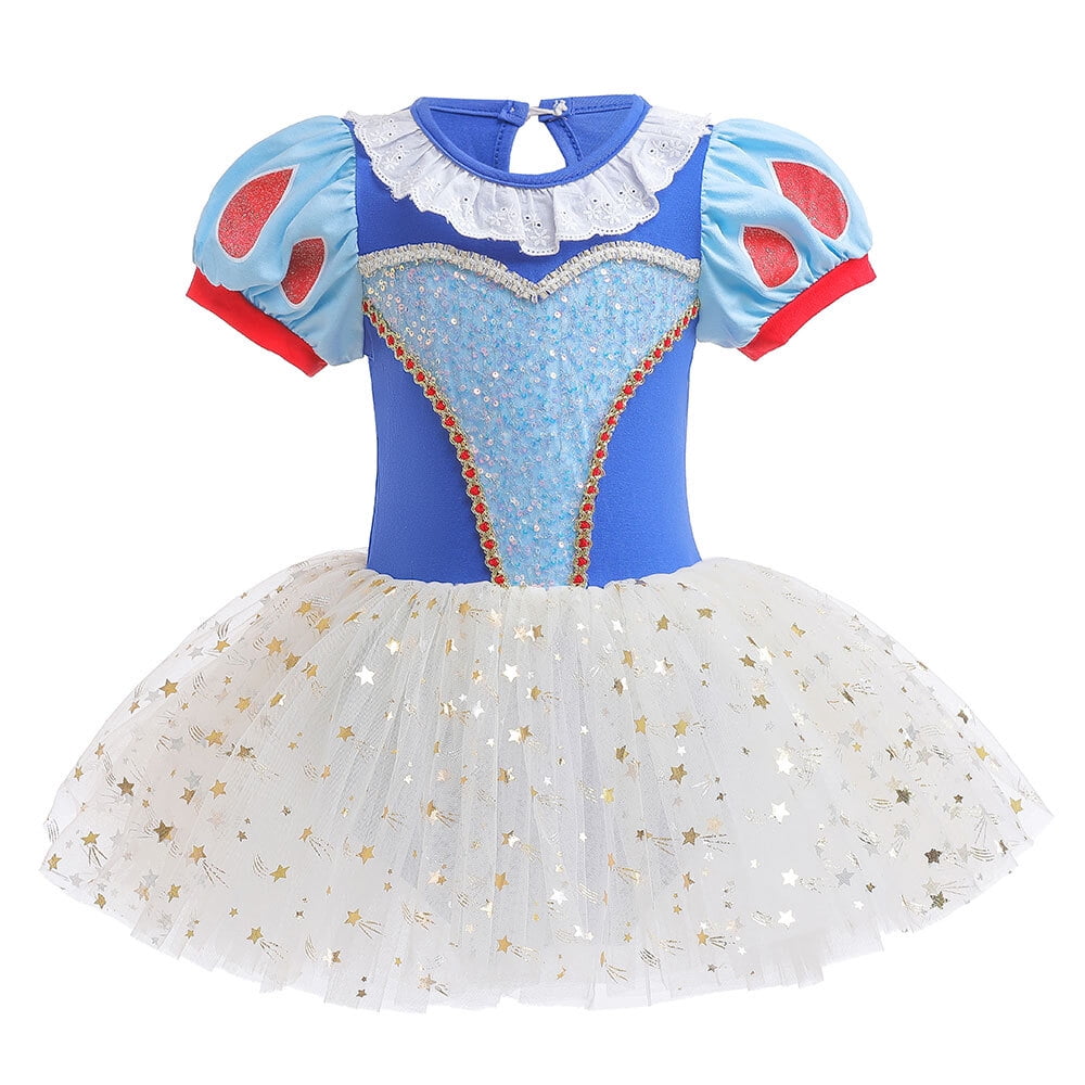 Princess Girls Leotards Ballet Dance Dress Tutus Elsa/Jasmine Dancewear for 27 Year