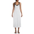 thumbnail image 2 of DKNY IVORY Double-Strap Dress Swim Cover-up, US Small, 2 of 4