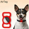 thumbnail image 3 of Kabuer Air Tag Holder Case Airtag Dog Collar Holder for Apple Airtags Silicone Protective Case Compatible with Cat Dog Collars 4 Pack, 3 of 7