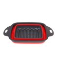 thumbnail image 2 of Colador de Cocina Plegable, Filtro de Silicona para s Frutas Cesta de Filtro para Picnic rojo Baoblaze Colador colador plegable, 2 of 7