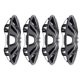 thumbnail image 5 of Tapacubos, Juego De 4, Tapacubos De 16 Pulgadas, Elegante Cubierta Para Llanta De 16 Pulgadas, Material ABS, Ajuste Universal Para Autos, Camionetas Y SUV, Tapacubos De Repuesto, 5 of 7