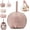 #A Pink, variant on Lingerie Storage Bag Set, Travel Underwear Organizer Bag for Women, Multi-Compartment Lingerie Storage Bag, Portable Packing Cube for Bras, Panties, and Socks (#A White)